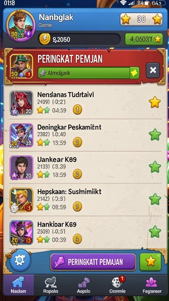 Tangkapan layar menunjukkan mode multiplayer yang seru.