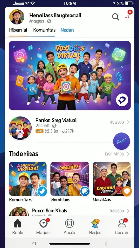 Mode permainan yang seru dan menantang.