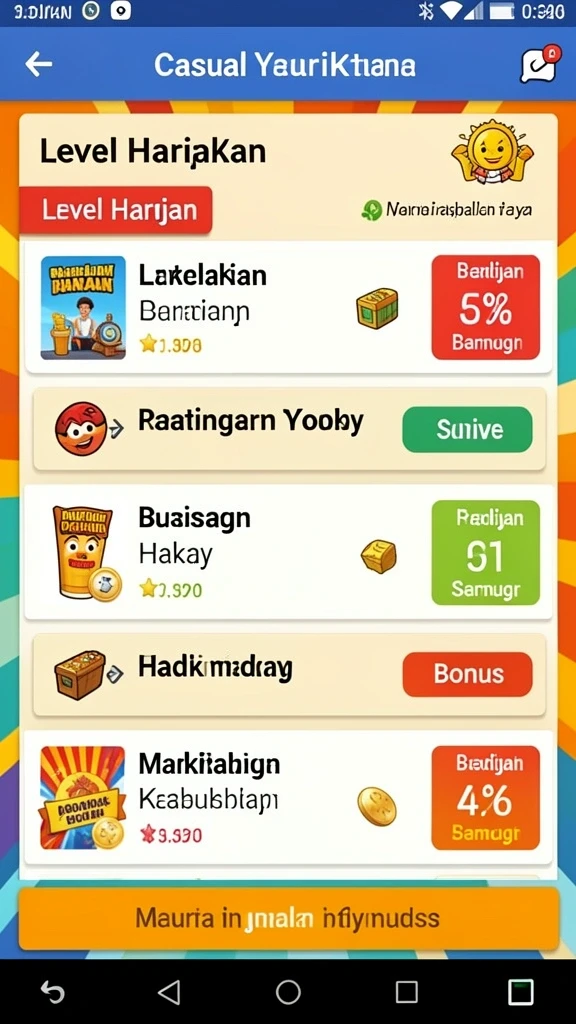 Beragam pilihan permainan judi online yang menarik.