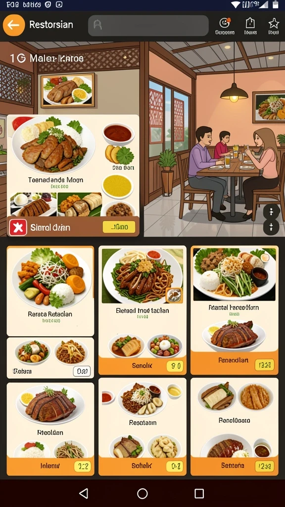 Fitur chat yang memungkinkan interaksi antar pemain.
