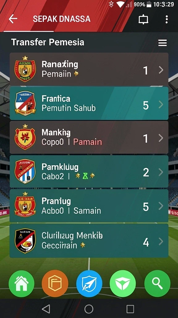 Karakter-karakter unik dengan desain yang kreatif.