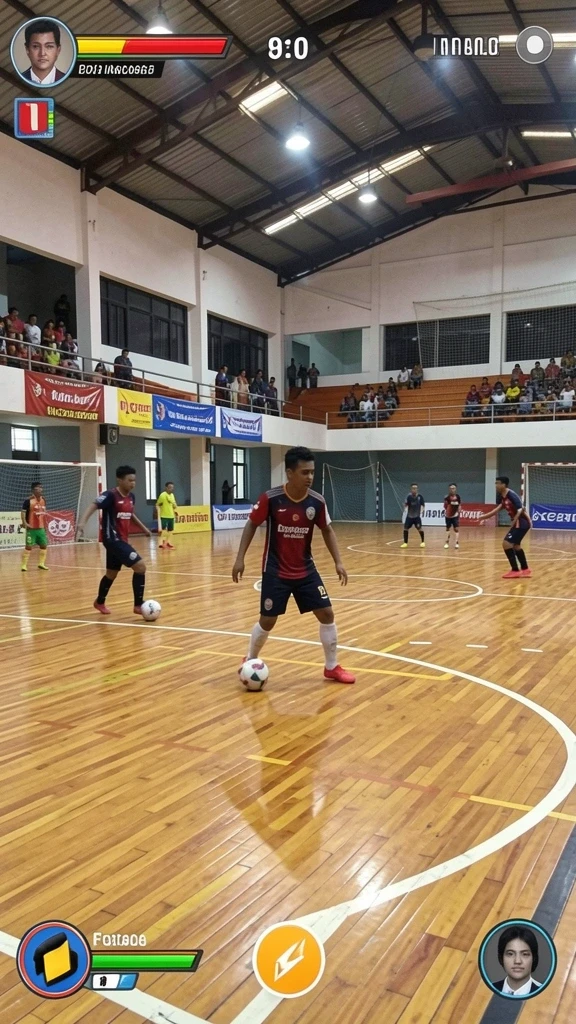 Karakter unik dengan kemampuan yang berbeda-beda.