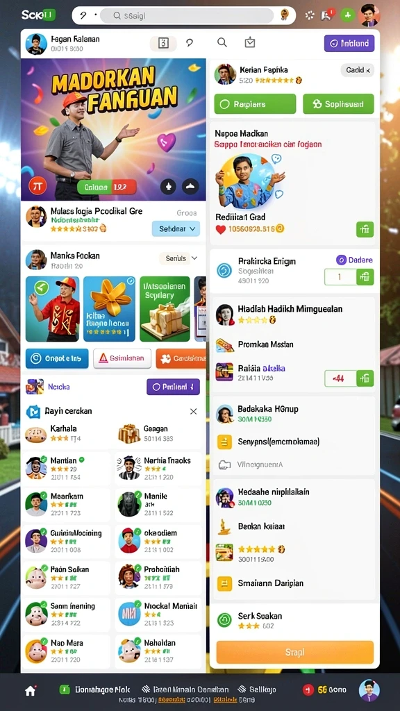 Tantangan harian yang inspiratif dan menarik.