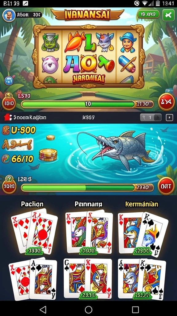 Karakter-karakter unik yang dapat dijelajahi.