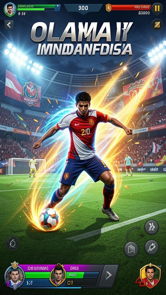 Mode permainan multiplayer yang sangat interaktif.