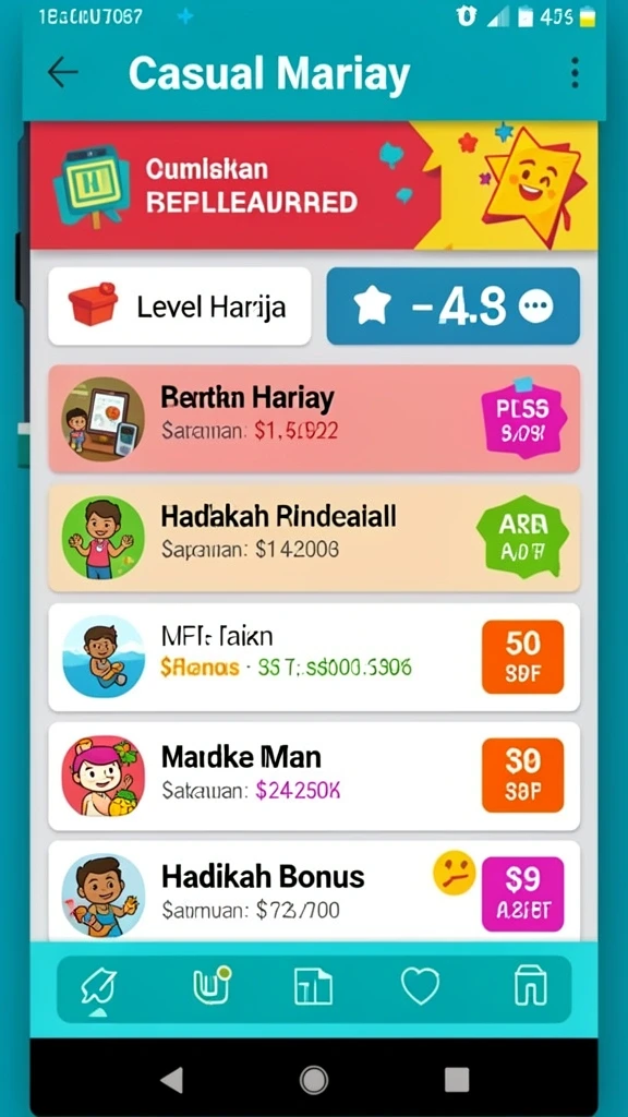 Tampilan antarmuka yang menarik dan mudah dinavigasi.