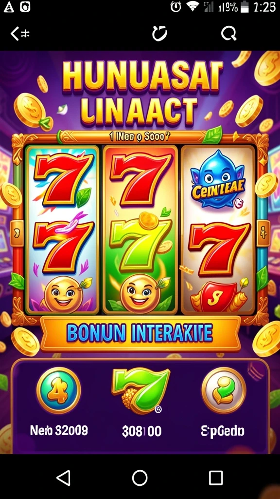 Tampilan permainan yang menarik dan informatif.