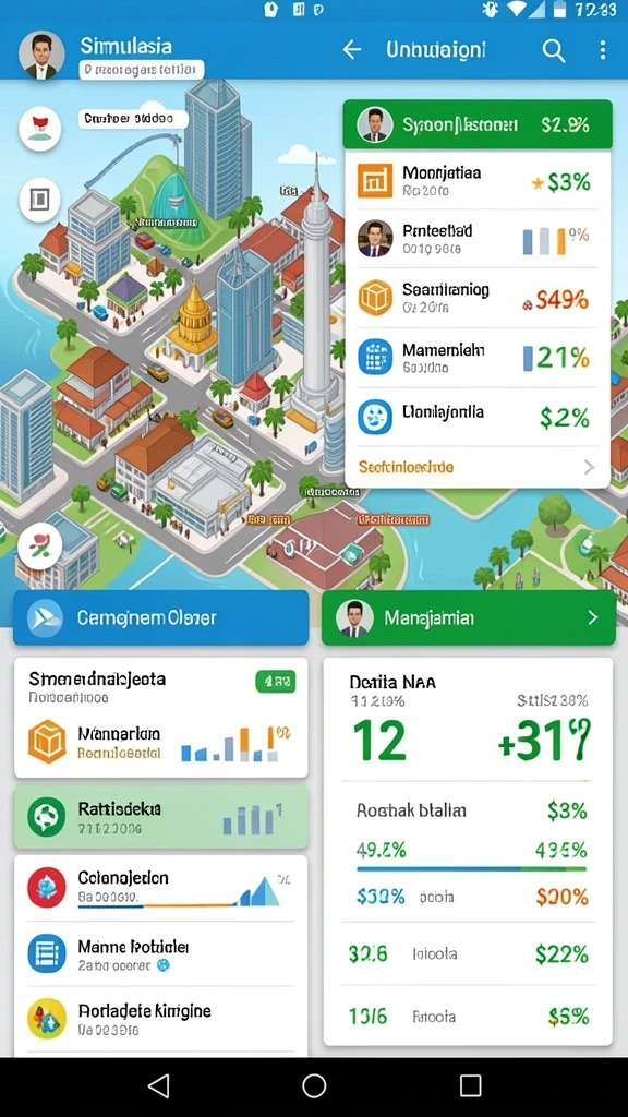 Berbagai karakter yang dapat dipilih untuk meningkatkan gameplay.