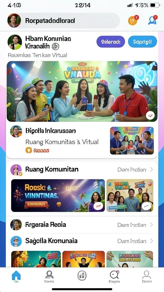 Fitur multiplayer untuk bersaing dengan pemain lain.
