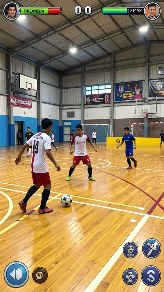 Kompetisi seru dalam mode multiplayer.