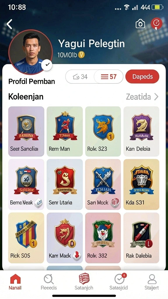 Tampilan antarmuka yang intuitif dan user-friendly.