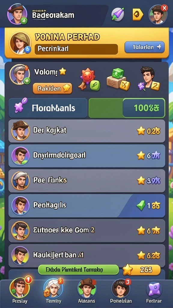 Mode permainan yang beragam dan seru untuk dicoba.