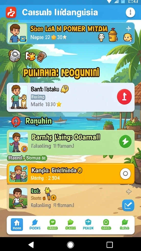 Tampilan antarmuka yang bersih dan mudah digunakan.