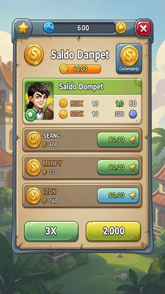 Beragam pilihan permainan slot yang menghibur.