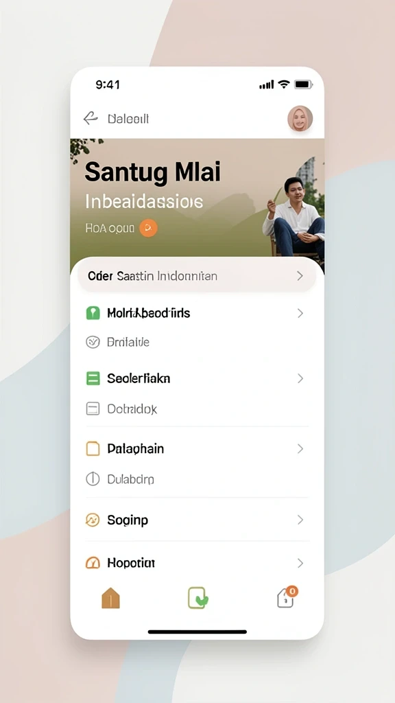 Antarmuka yang intuitif dan mudah dipahami.