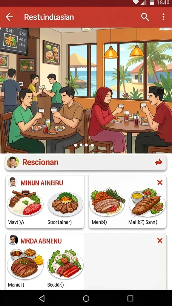 Karakter-karakter unik yang bisa dipilih untuk bermain.