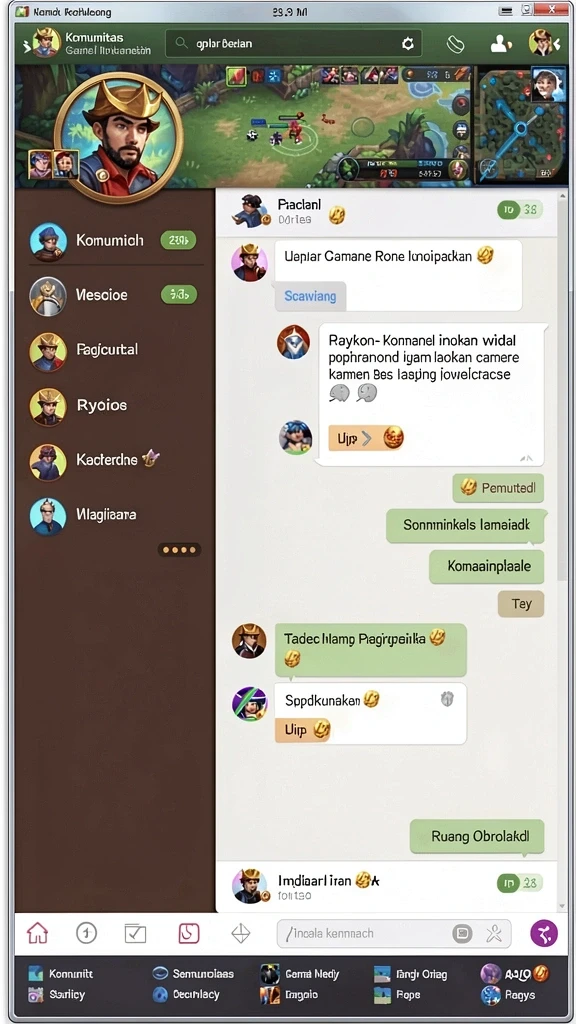 Tampilan antarmuka yang intuitif dan mudah digunakan.
