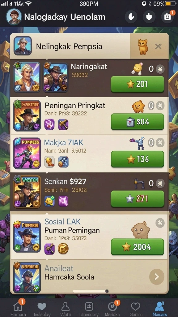 Level dengan tantangan yang beragam dan menarik.