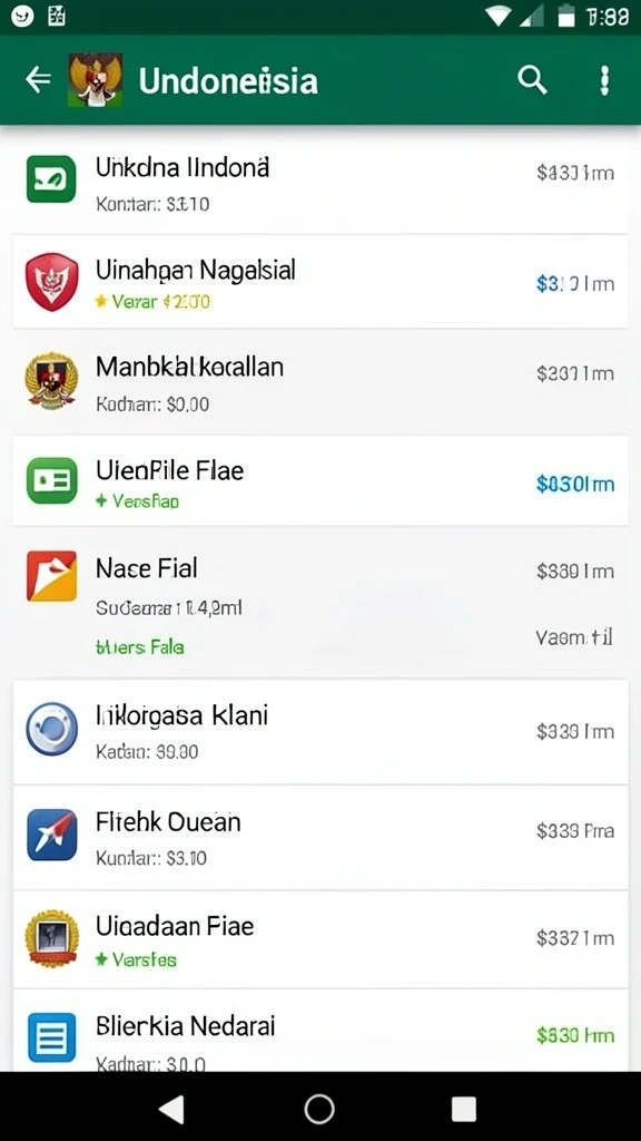 Tampilkan karakter-karakter unik yang tersedia dalam game.