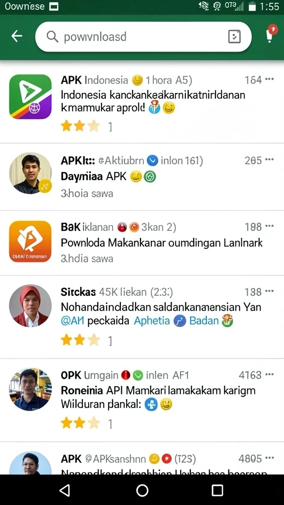 Tampilan awal aplikasi RPLOOT yang menarik dan user-friendly.