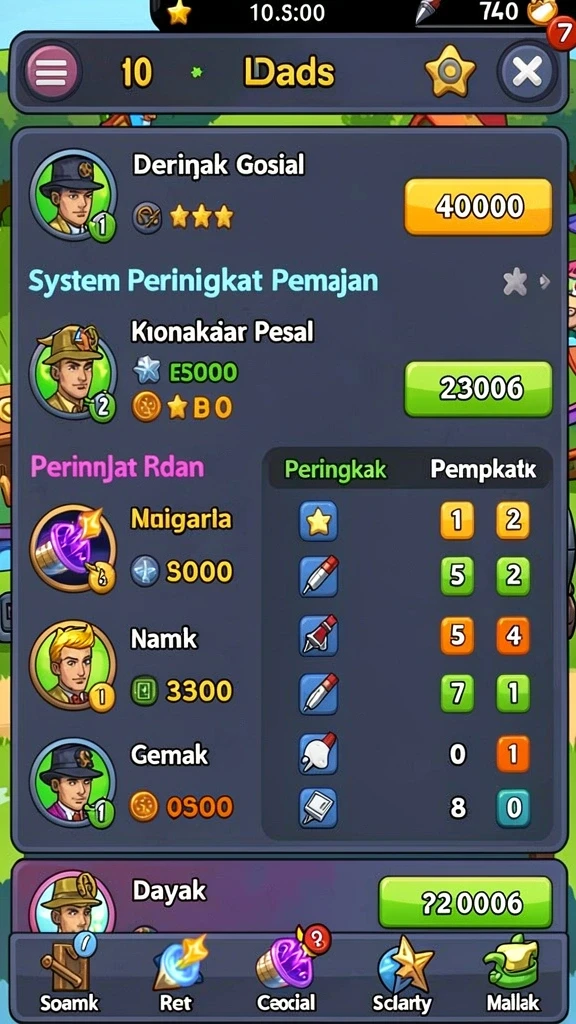 Karakter baru yang menggemaskan untuk dimainkan.
