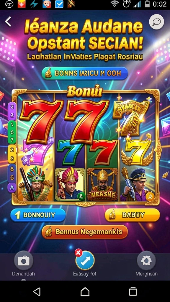 Tampilan utama RPWIN1 dengan karakter menarik.