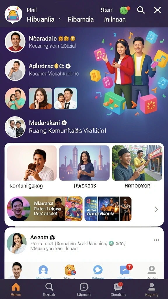 Tampilan antarmuka yang ramah pengguna dan intuitif.