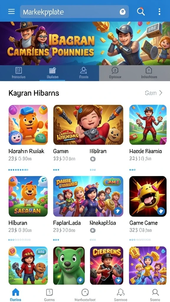 Grafis yang cerah dan menarik.