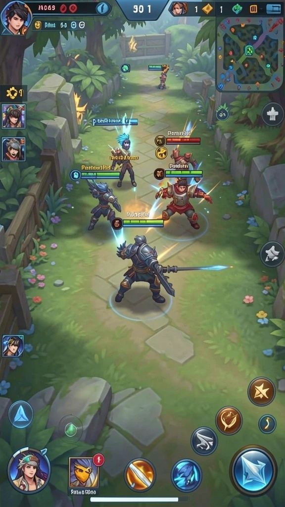 Visual grafis yang memukau dan detail yang kaya.
