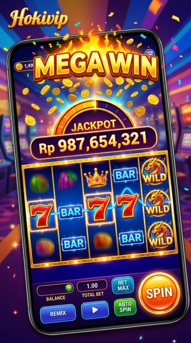hokivip — layar beranda